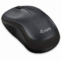 Equip Optische Maus kabellos USB Komfort R+L schwarz