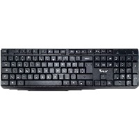 Equip Kabelgebundene USB Keyboard schwarz. italieni