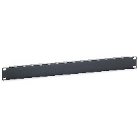 Equip Blindpanel 19″ 1HE RAL 9005 schwarz