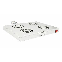 Equip Lüftermodul 19″ für Serverschränke. 4xLüfter RAL7035