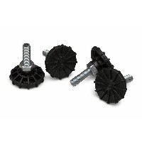 Equip Füße für Serverschränke 4Stk 60mm schwarz