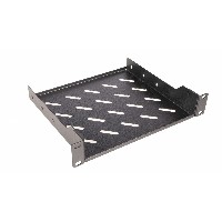 Equip Fachboden fest 10″ für Serverschränke. 1U 20cm sw