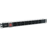 Equip Steckdosenleiste 19″(1HE)8fach IEC320C14.1.8m Kabel.si