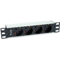 Equip Steckdosenleiste 10″(1HE)4fach Schuko.CEE 1.5m.Kabl.si