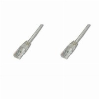 DIGITUS Patchkabel Cat5e U/UTP 2xRJ45 5,0m CCA grau Hebels. Polybeutel