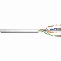 DIGITUS Roh-Patchkabel Cat6 U/UTP tw.Pair 305m grau AWG26/7