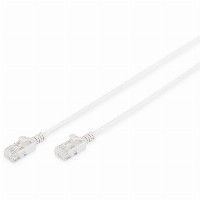 DIGITUS CAT 6 U/UTP Slim Patchkabel, 1m, grau