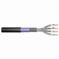 DIGITUS CAT.7 S/FTP Erdverlegekabel. simplex. PE.500m.grau