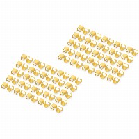 DIGITUS Farbclips für Patchkabel RJ45 100 Stück gelb