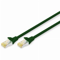 DIGITUS CAT 6A S/FTP Patchkabel, 20m, grün