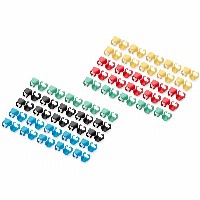 DIGITUS Farbclips für Patchkabel RJ45 100 Stk. gem.Farbe