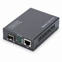 DIGITUS Medienkonverter Gigabit Ethernet RJ45/SFP