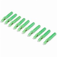 DIGITUS LWL Feldstecker LC/APC Singlemode 10 Stk. grün