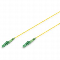 DIGITUS Glasfaser-Simplex-Patchkabel, Singlemode, LC/APC,10m