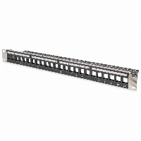 DIGITUS Patchpanel 1HE 24-Port Rackmount Modular geschirmt