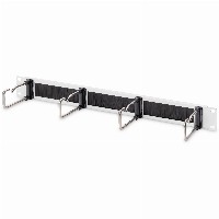 DIGITUS Kabelrangierpanel Stahlbügeln+Bürstenleiste 19″ 1HE