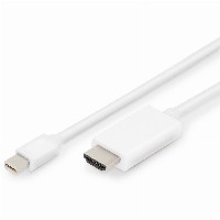 DIGITUS DisplayPort Adapterkabel mini DP->HDMI A St/St 8K 2m