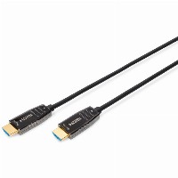 DIGITUS HDMI AOC Hybrid Glasfaserkabel UHD 8K 30m schwarz