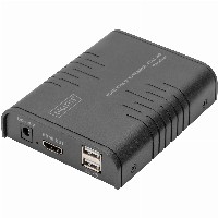 DIGITUS HDMI KVM IP Extender Receiver, Full HD 1,2m Kabel