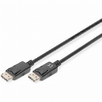 DIGITUS DisplayPort Anschlusskabel 3m 4K schwarz