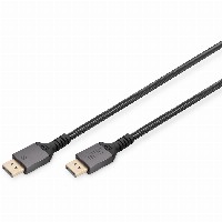 DIGITUS DisplayPort Anschlusskabel 3m Aluminium 8K schwarz