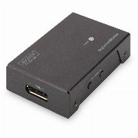 DIGITUS DP-Repeater bis 20m FullHD bis 13m UHD 4K schwarz