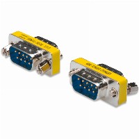 DIGITUS Mini Gender-Changer / 9-pin D-Sub9 M/M