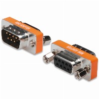 DIGITUS Mini-Null-Modem-Adapter D-Sub9 M/F
