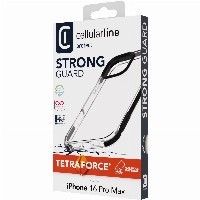 Cellularline Strong Guard Case iPhone 16 Pro Max Clear