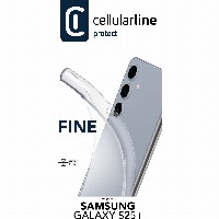 Cellularline Fine Case fr Samsung S25+ Clear