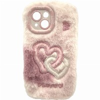 RealPower Flauschi 2.flauschige Handyhülle.weiss/rosa 15