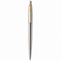 PARKER Kugelschreiber JOTTER Edelstahl M Blau Geschenkbox