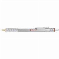 ROTRING Kugelschreiber 800 Silber. M-Schwarz Geschenkbox
