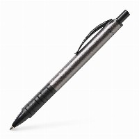 FABER-CASTELL Kugelschreiber Basic M anthrazit