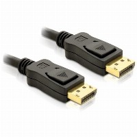 DELOCK Kabel Displayport St-St. Gold 1m