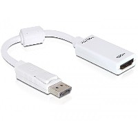 DELOCK Adapter Displayport-St > HDMI-Bu weiss
