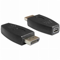 DELOCK Adapter Displayport Stecker > Displayport mini Buchse