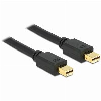 DELOCK Kabel mini DisplayPort St / St 2.0m schwarz