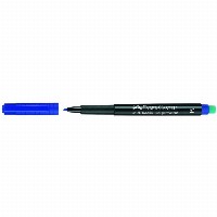 FABER-CASTELL Marker Multimark permanent M blau