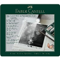 FABER-CASTELL Set Pitt Graphite Matt & Castell 9000