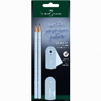 FABER-CASTELL Schreibset Sparkle sky blue BK