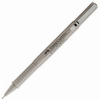 FABER-CASTELL Tintenschreiber Ecco Pigment 0.6 mm sw