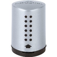 FABER-CASTELL Einfachspitzdose Grip 2001 Mini silber