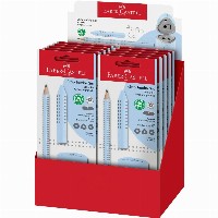 FABER-CASTELL Set Jumbo Grip sky blue BK