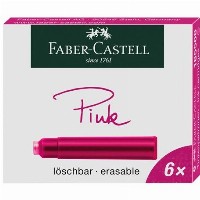 FABER-CASTELL Tintenpatronen Standard pink 6er 10Stk