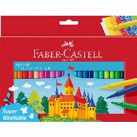 FABER-CASTELL Filzstift Castle 50er Kartonetui