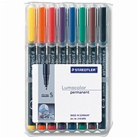 STAEDTLER Folienstift Lumocolor S perm 8St