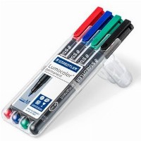 STAEDTLER Folienstift Lumocolor M perm 4St