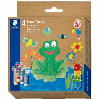STAEDTLER Fingermalfarbe Noris junior 4er-Set retail
