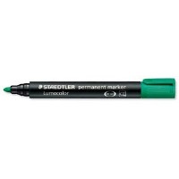 STAEDTLER Marker Lumocolor perm grün 10 Stück
